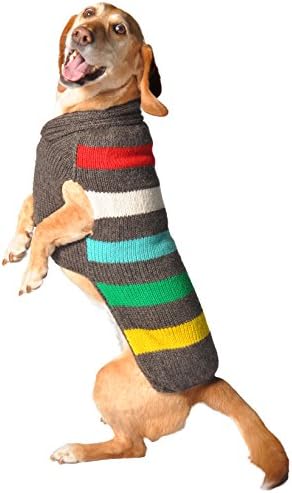 Пуловер на въглища ивица Шили Dog, XX-Large