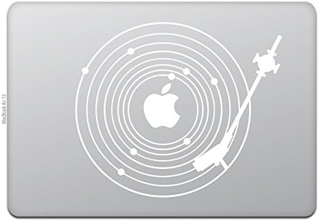 Вид на магазина MacBook Air/Pro 11/13 Инча Стикер на MacBook TV CM Плеър на Слънчевата система Space Universe Бял M479-W