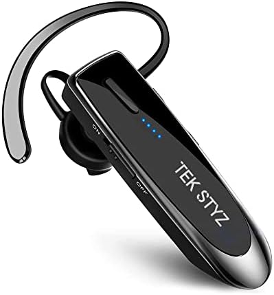 Слушалки TEK STYZ, съвместима с корпус Canon EOS R6, безжична слушалка-подложка Bluetooth 5,0, водоустойчив IPX3, два микрофона, намаляване