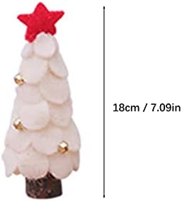 Коледна Украса Мини Коледно Дърво, Коледна Маса, Малки Бижута, Подаръци, Украси за Коледни елхи, Елегантни (G, Един размер)