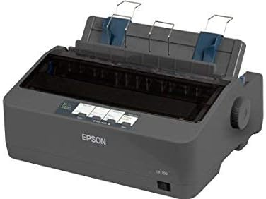 Матричен принтер Epson C11CC24001 LX-350 - 9 контакти - Скорост до 347 знака в секунда - Паралелно / Последователно / USB - (Обновена)