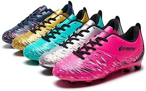 Футболни обувки EPIMENO за Момичета и Момчета, Детски обувки за игра на Бейзбол с Твърдо покритие Унисекс (Малко дете/Голямо бебе)