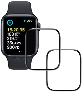 Защитно фолио за екран за смарт часа Apple Watch SE 2 (2-ро поколение) [40 мм] [2], IDAPro защитно фолио от TPU с пълно покритие за аксесоари iWatch срещу надраскване
