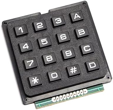 Матрица клавиатура CANADUINO 4x4 Array за Arduino и т.н. - Тактилни Твърди Клавишите - Пластмаса