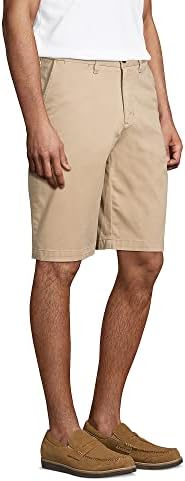 Мъжки къси панталони Lands' End 11 инча традиционната засаждане и комфорт First Knockabout Chino Shorts