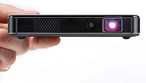 Преносим led проектор Miroir M220 HD Pro |Автофокус |Зареждане на USB–C и видео | Акумулаторна батерия с продължителност до 2 часа | Собствен резолюция 1280 x 720p | Подкрепа за въвеж