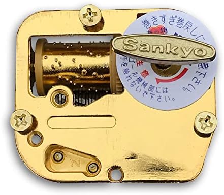 Играе [Ромео и Жулиета (време за нас)] Златни музикални кутии Дубликат Част от часовников механизъм Музикален механизъм Санке