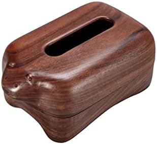 WYKDD Wood Art Всекидневна с Масичка за Чай От Ядки Хартия Помпена Скоростна Домакински Настолен Кутия За Съхранение на Тъкани Дървена Помпена Кутия