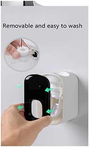 Тръба за Изстискване на СПИН， Монтиране на стена Автоматично Опаковка на Паста за зъби Аксесоари За Баня Комплект Паста за зъби