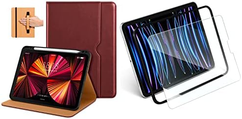 Калъф DTTO за iPad Pro 11 инча 4-ри/3-ти/2-ри/1-во поколение 2022/2021/2020/2018, идеален за iPad Air 4/5, калъф-награда от изкуствена