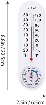 2 елемента Вътрешни Външни Термо Метър Влагомер Парникови Измерители на Температурата И Влажността на Термо-Сензор, Монитор, Сензор за Домашния Офис, Детската Стая