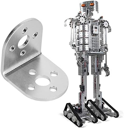 2 БР. Ъглов Свързващ Скоба за скоби, Алуминиеви L-Образно Свързване на Конзола Кръгла Форма за Резервни Части Tetrix Pitsco Robotics