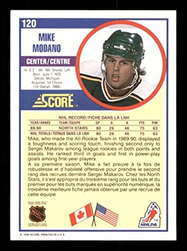 Карта начинаещ Майк Модано 1990-91 Сметка на Канадската №120