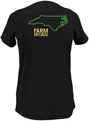 John Deere, Гордостта на Ферма на щата на САЩ и Канада, Женствена Тениска С V-образно деколте, Графична Тениска с контурите