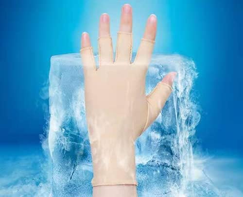 Sunfairy 1 двойка от UV-защитни ръкавици за кожата 7 цвята, професионален гел за нокти, който предпазва ръцете от виолетови, без отпечатъци