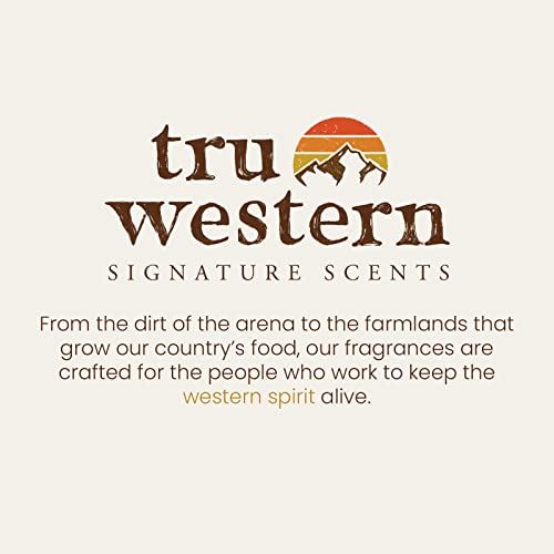 Мъжки парфюм Yellowstone Ride от Tru Western, на 3,4 течни унции (100 мл) - Ярък, Опушен, устойчив