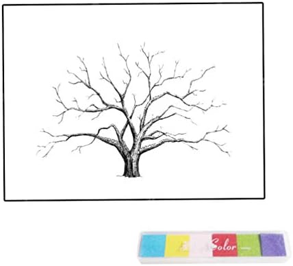 Дърво ABOOFAN САМ за Гости Подпис Книга, за да навлязат на Платното за Пръстови Отпечатъци Дърво Живопис Чернильными Подложки за Сватби, Банкети Годишнина Детски Душ Р