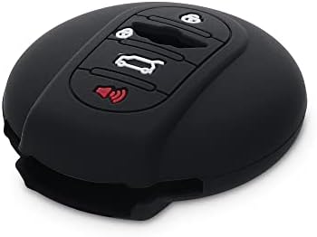 делото силиконов ключодържател kwmobile Съвместим с mini-3-Кнопочным Автомобилен ключ Smart Key