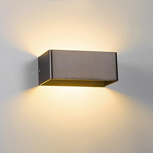 BRILLRAYDO 3 W Топло Бяла LED Вътрешен Стенен монтаж на Декоративна Лампа Up/Down Lamp Бял