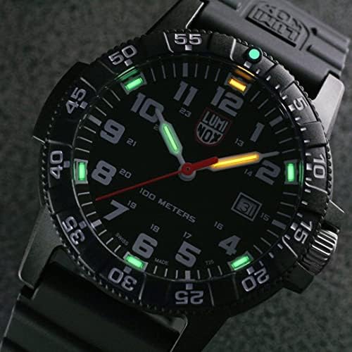 Мъжки часовник Luminox от кожа на Морска Костенурка 44 мм