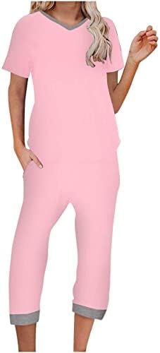 Жена Комплект Панталон, Есенно-Годишната Мека Удобно Облекло, Модерен Комплект Едноцветни Панталони Y2K от Памук с Графичен Дизайн