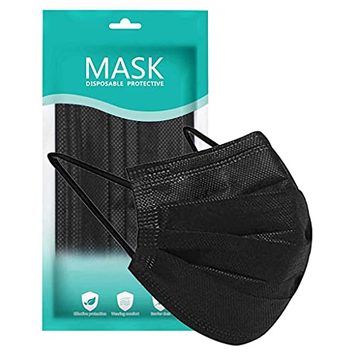Черни еднократна маска за лице младежки еднократна маска за лице, маска за възрастни за еднократна употреба цветни маски за