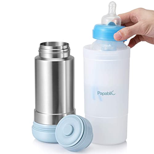 Мини Преносим Комплект за подгряване на бебешки бутилки за пътуване с 6-в-1 Стерилизатором за бебешки бутилки и Сушилня Pro
