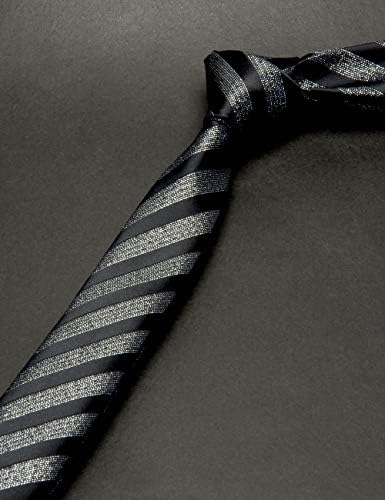 GUSLESON Skinny 2 (5 см) от Ежедневните Сватбени Вратовръзки за Мъжете, Модерен Тънък вратовръзка + Подарък кутия