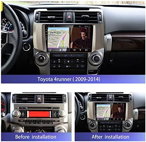 Автомобилна стерео BXLIYER Android 12 IPS за Toyota 4Runner (2011-2019) - 2G + 32G - Безжичен CarPlay / Android с автоматична камера