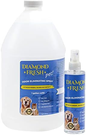 Diamond Свеж Спрей от миризмата на домашни любимци, за кучета и котки, Средство за премахване на урината домашни любимци за дома,