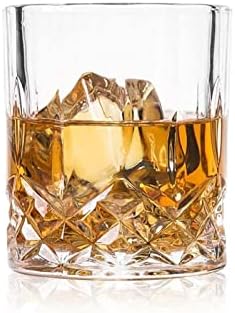 Стъклена чаша Домакински Стъклени Чаши за Уиски в Стъклена Чаша за Бърбън Или Уиски, За бар, студен Чай, Вода, Мохито и Чаши Том