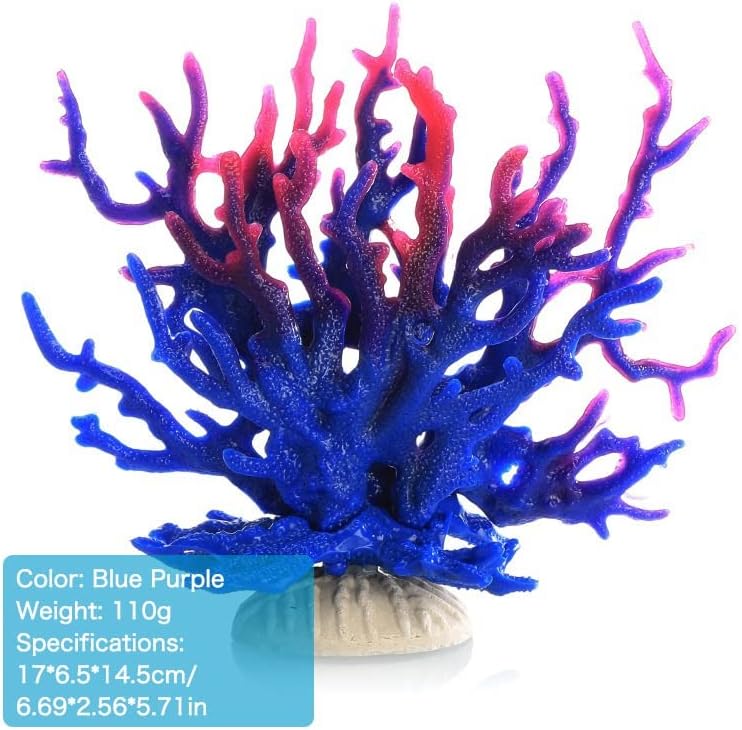 BATRC LYNLYN градините или коралово Бижу от Цветни Риби Декорация на Аквариума Изкуствен Коралов Аквариум, Коралов Риф Скалист Пейзаж (Цвят: A3)
