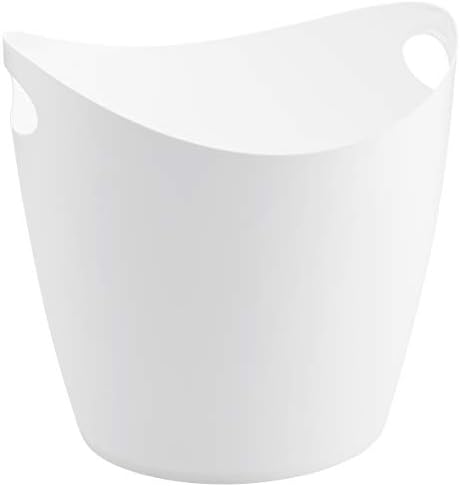 Държач за чинии Koziol XL Solid weiß Bottichelli Zuber 28l, 40 x 42 x 40,5 см, Бял Памук