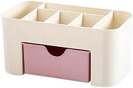 MESSIYO малък чекмеджето настолна кутия козметична мултифункционална Пластмасова с чекмедже за съхранение на настолна Почистване