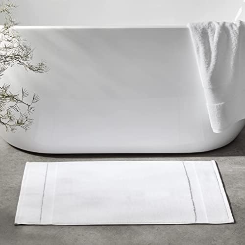 Подложка за баня Aware от Органичен памук - 20 х 31 инча, бял