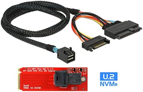 Комплект chenyang CY M. 2 -U. 2 U2 СФФ-8639 NVME PCIe SSD Адаптер и Кабел за дънната платка Intel SSD 750 p3600 p3700 M. 2 СФФ-8643