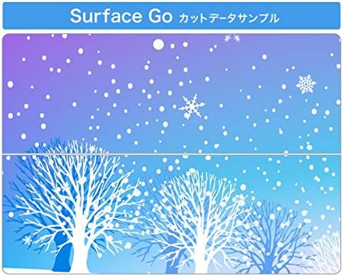 стикер igsticker за Microsoft Surface Go/Go 2, Ультратонкая Защитен Стикер за тялото, Скинове 001466, Снежна Зима