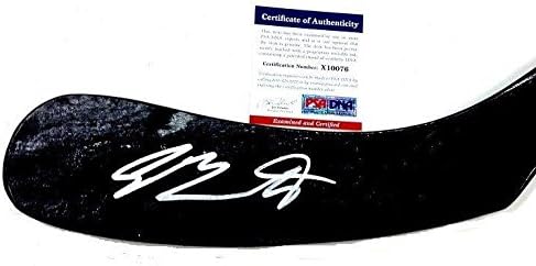 Сам Бенет подписа клюшку Калгари Флеймс Psa/dna X10076 - Стик за хокей в НХЛ с автограф