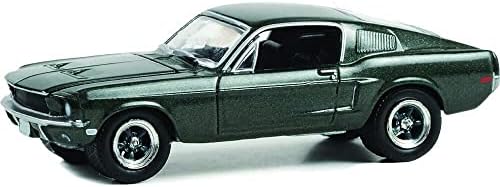 Колекционерска стойност Greenlight 44723 1968 Mustang GT Хечбек - Highland Green (изключително за хоби) в мащаб 1/64