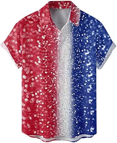 Високи Мъжки Ризи с дълъг ръкав, Пролетно-Летни Мъжки Ризи за Честването на Деня на Независимостта, Ежедневни Реколта Елегантни