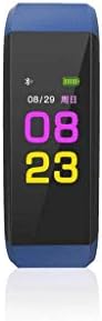 Смарт часовници GPPZM за мъже или жени, фитнес тракер, Гривна с пульсометром за мобилни телефони или с Брояч на стъпки, Брояч на калории, на тракера активност (Цвят: D)