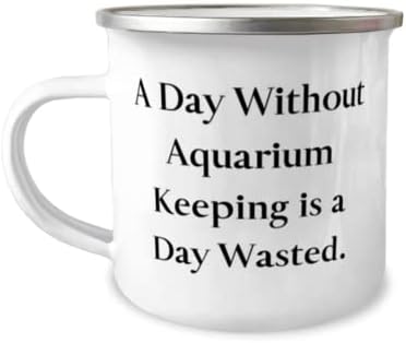 Ден без съдържание в Аквариума - това е Денят, похарчен Губи. Туристическа Чаша на 12 унции, Подарък За съхранение В Аквариума, Полезна За