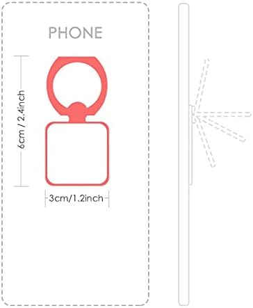 Африка Необичайна Карта Символи Ленти Квадратно Пръстен За Мобилен Телефон Поставка Притежателя Скоба Универсална Подкрепа За Подарък