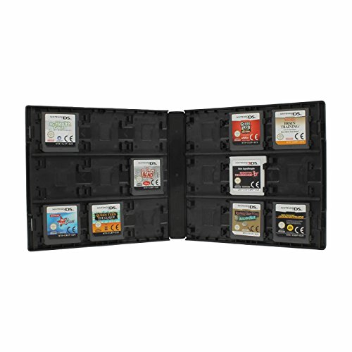 Калъф за карти игра Assecure 18 за Nintendo 3DS, Новост - 3DS XL, 2DS и DS - 18 в 1, Пластмасов калъф за съхранение слот касети