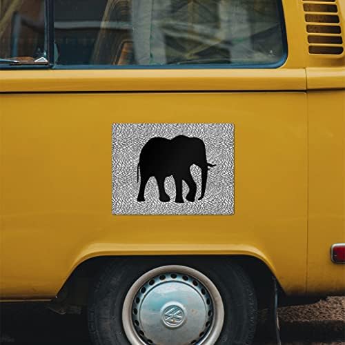 Стикер За автомобил със Слон - Авто Магнит с Животни 2 БР - Графичен Авто Магнит