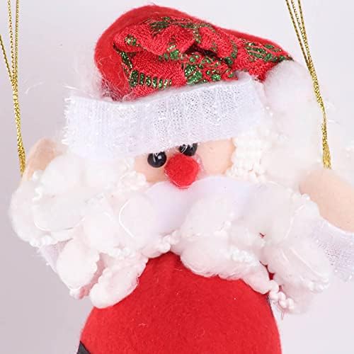 3BT 2 бр. Коледен Парашут Дядо Коледа, Снежен човек Висулки за Украса на Сцената Висулка