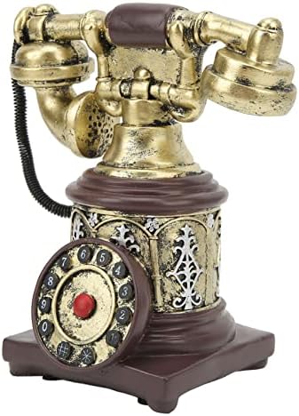 Антикварни Телефонни Занаяти, Стареене Surface Смола Ретро-Ръчно изработени, Старомодна Декор за Телефон за Кафе