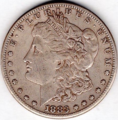 Глоба в размер на 1 долар, Морган 1883 г.