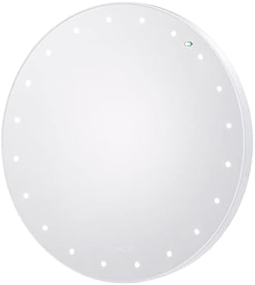 RIKI ОБИЧА Огледало за душ и бръснене RIKI без замъгляване с подсветка | Стъкло без замъгляване с топъл, надежден магнитно закопчаване,