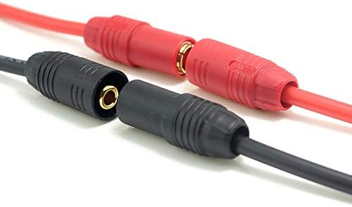 SoloGood 6 двойки Amass AS150 Мъжки Женски Противоискровой Жак Позлатен Комплект штекеров тип Банан за батерията ESC и кабели за Зареждане